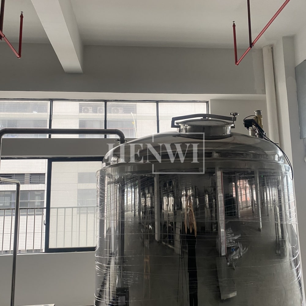 Henwi HWAM-Hot Water Heating Supplying Machine Plate Model Heat Exchanger System With 3000L Water Insulated Storage Tank And Steam Generator