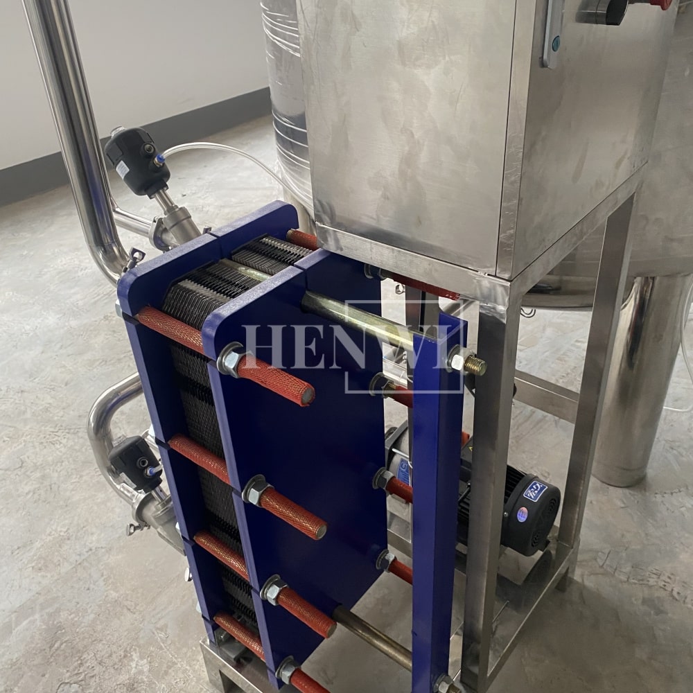 Henwi HWAM-Hot Water Heating Supplying Machine Plate Model Heat Exchanger System With 3000L Water Insulated Storage Tank And Steam Generator