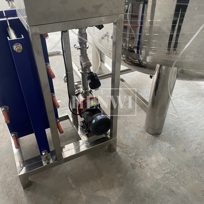 Henwi HWAM-Hot Water Heating Supplying Machine Plate Model Heat Exchanger System With 3000L Water Insulated Storage Tank And Steam Generator