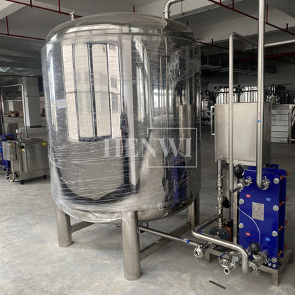 Henwi HWAM-Hot Water Heating Supplying Machine Plate Model Heat Exchanger System With 3000L Water Insulated Storage Tank And Steam Generator