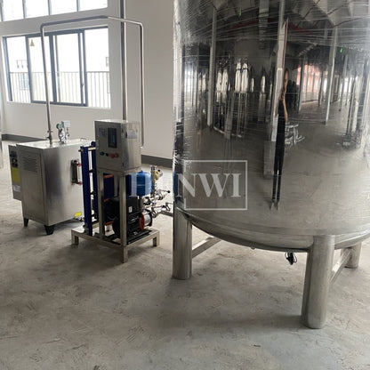 Henwi HWAM-Hot Water Heating Supplying Machine Plate Model Heat Exchanger System With 3000L Water Insulated Storage Tank And Steam Generator