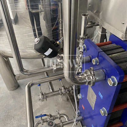 Henwi HWAM-Hot Water Heating Supplying Machine Plate Model Heat Exchanger System With 3000L Water Insulated Storage Tank And Steam Generator