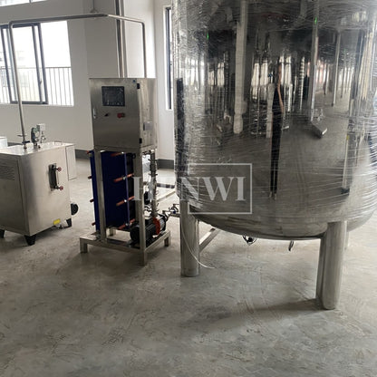 Henwi HWAM-Hot Water Heating Supplying Machine Plate Model Heat Exchanger System With 3000L Water Insulated Storage Tank And Steam Generator
