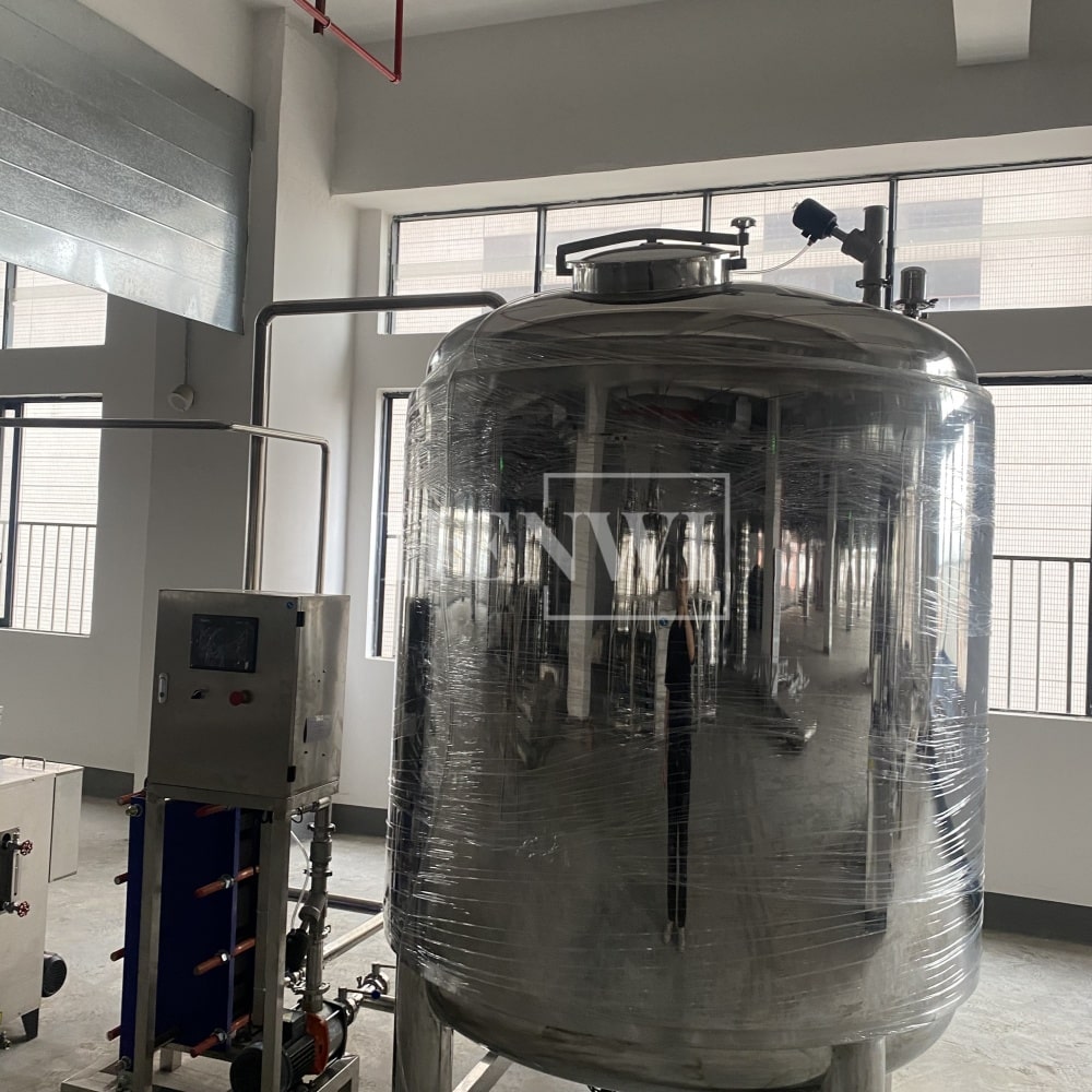 Henwi HWAM-Hot Water Heating Supplying Machine Plate Model Heat Exchanger System With 3000L Water Insulated Storage Tank And Steam Generator