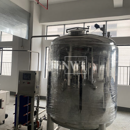 Henwi HWAM-Hot Water Heating Supplying Machine Plate Model Heat Exchanger System With 3000L Water Insulated Storage Tank And Steam Generator