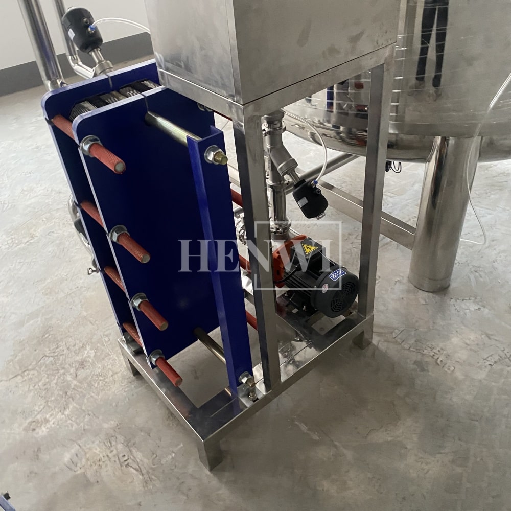 Henwi HWAM-Hot Water Heating Supplying Machine Plate Model Heat Exchanger System With 3000L Water Insulated Storage Tank And Steam Generator