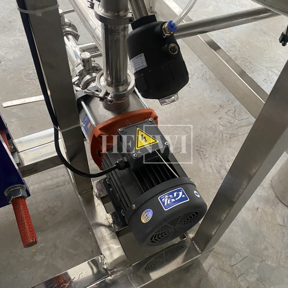 Henwi HWAM-Hot Water Heating Supplying Machine Plate Model Heat Exchanger System With 3000L Water Insulated Storage Tank And Steam Generator