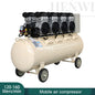 Henwi HWAM-4.4KW Mobile Air Compressor Oil-Free Portable Quiet Air Compressor Silent Piston Air Pump Compression Engine Pure Copper Piston Type