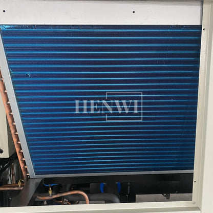 Henwi HWAM-40HP Cold Water Freezing Cooling Machine With 10 Tons Water Storage Tank Water Chiller Refrigerator Machine