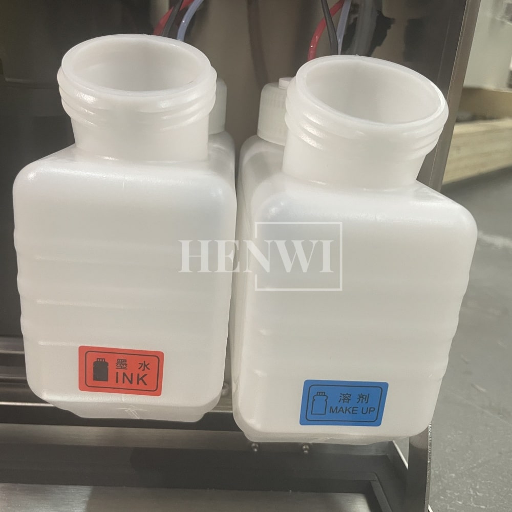 Henwi HWAM-A470 Ink Printing Coding Machine Industrial Nozzle Automatic Inkjet Printer for Eggs Bottle Carton Pouch Date Expiry Digital