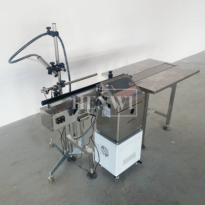 Henwi HWAM-A470 Ink Printing Coding Machine Industrial Nozzle Automatic Inkjet Printer for Eggs Bottle Carton Pouch Date Expiry Digital