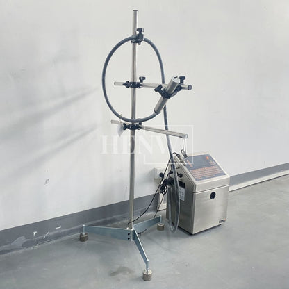 Henwi HWAM-A470 Ink Printing Coding Machine Industrial Nozzle Automatic Inkjet Printer for Eggs Bottle Carton Pouch Date Expiry Digital