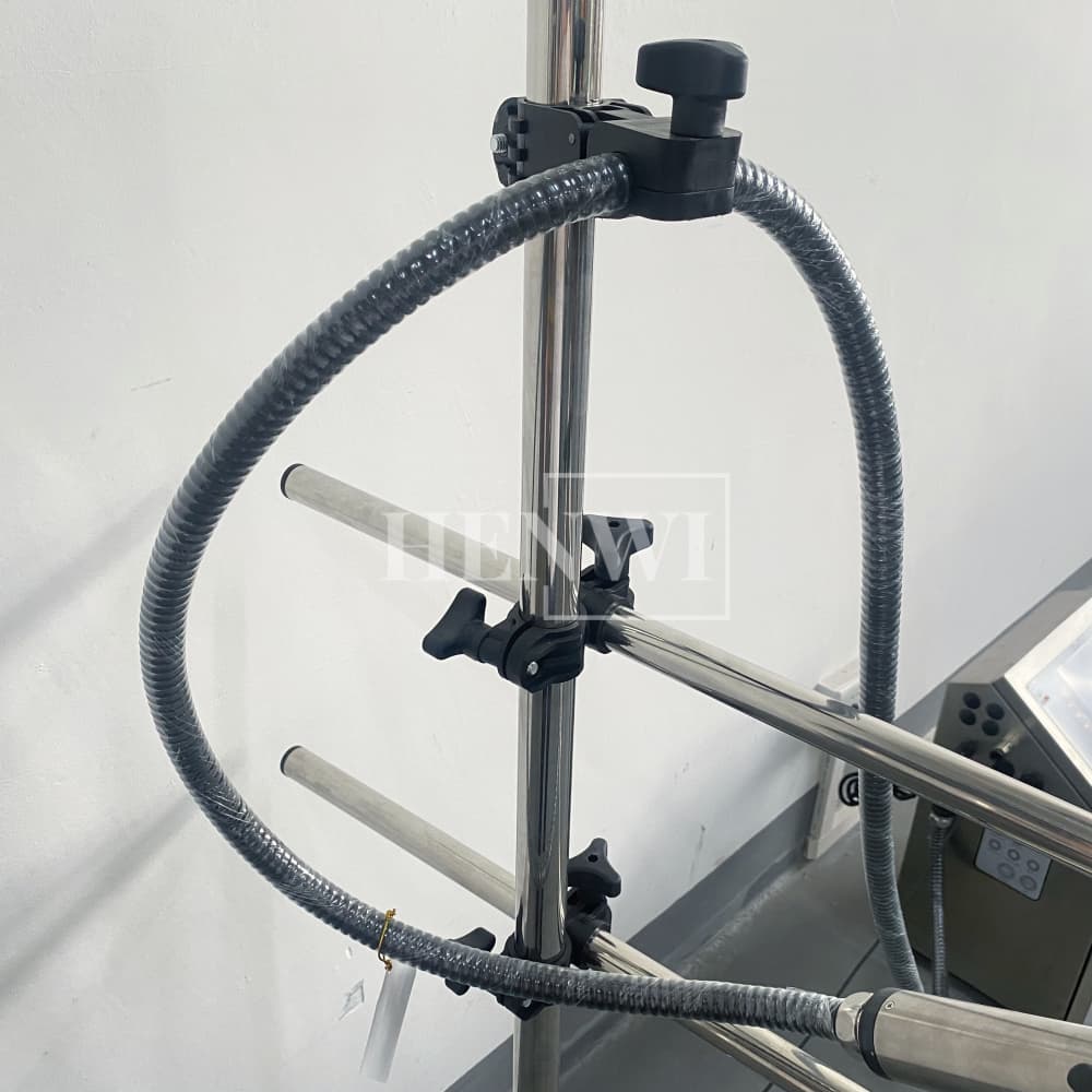 Henwi HWAM-A470 Ink Printing Coding Machine Industrial Nozzle Automatic Inkjet Printer for Eggs Bottle Carton Pouch Date Expiry Digital