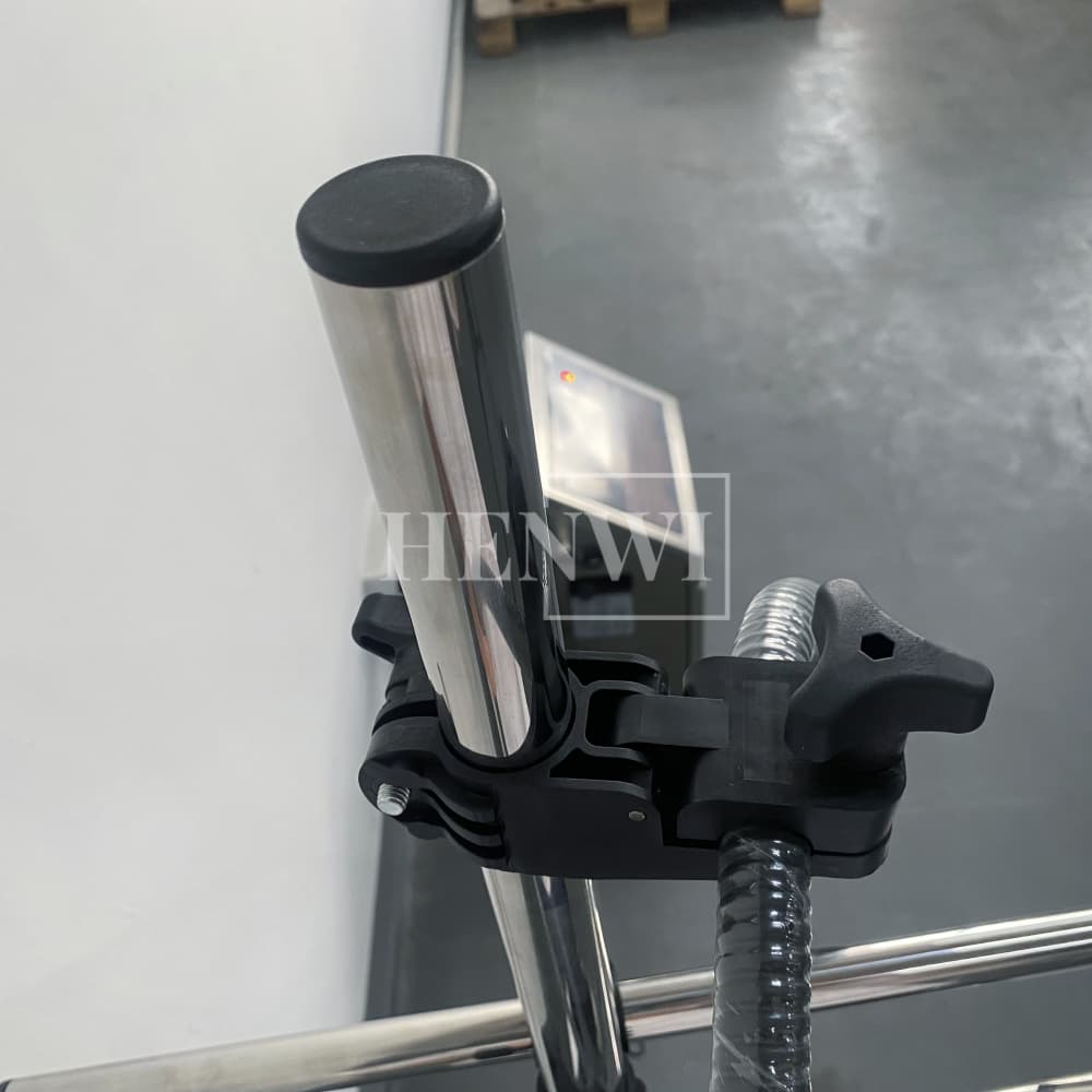 Henwi HWAM-A470 Ink Printing Coding Machine Industrial Nozzle Automatic Inkjet Printer for Eggs Bottle Carton Pouch Date Expiry Digital