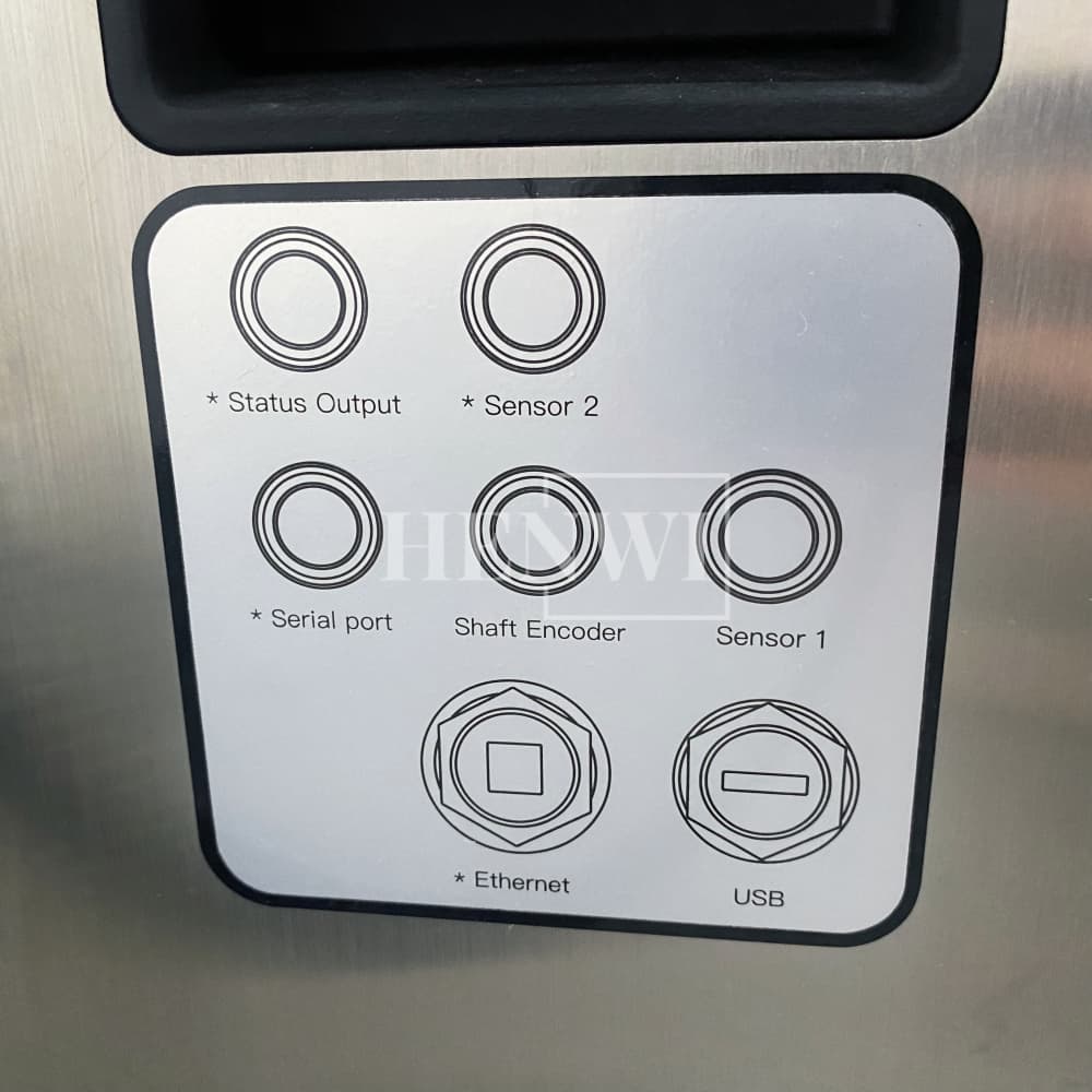 Henwi HWAM-A470 Ink Printing Coding Machine Industrial Nozzle Automatic Inkjet Printer for Eggs Bottle Carton Pouch Date Expiry Digital