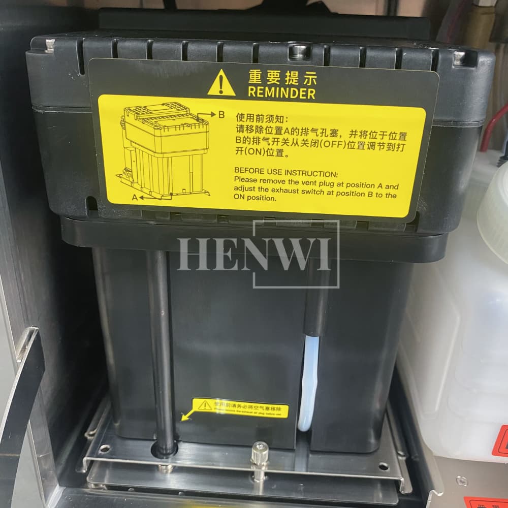 Henwi HWAM-A470 Ink Printing Coding Machine Industrial Nozzle Automatic Inkjet Printer for Eggs Bottle Carton Pouch Date Expiry Digital