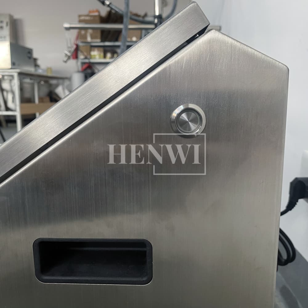 Henwi HWAM-A470 Ink Printing Coding Machine Industrial Nozzle Automatic Inkjet Printer for Eggs Bottle Carton Pouch Date Expiry Digital