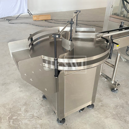 Henwi HWAM-Bottle Feeding / Collecting Table Bottle Unscrambler Bottle Sorting Machine Bottle Arranging Feeder