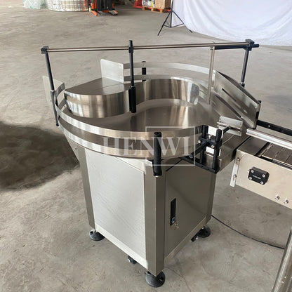 Henwi HWAM-Bottle Feeding / Collecting Table Bottle Unscrambler Bottle Sorting Machine Bottle Arranging Feeder