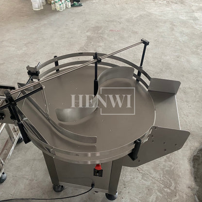 Henwi HWAM-Bottle Feeding / Collecting Table Bottle Unscrambler Bottle Sorting Machine Bottle Arranging Feeder