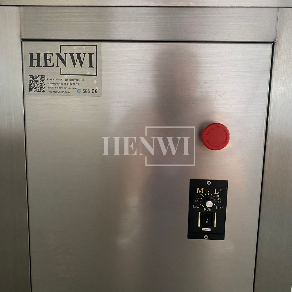 Henwi HWAM-Bottle Feeding / Collecting Table Bottle Unscrambler Bottle Sorting Machine Bottle Arranging Feeder