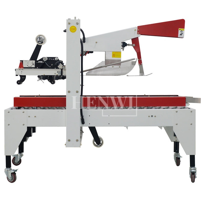 Henwi HWAM-Carton Forming Sealing Machine Line Corrugated Paper Box Opening Unpacking Folding Sealing Machine Tape Sealer