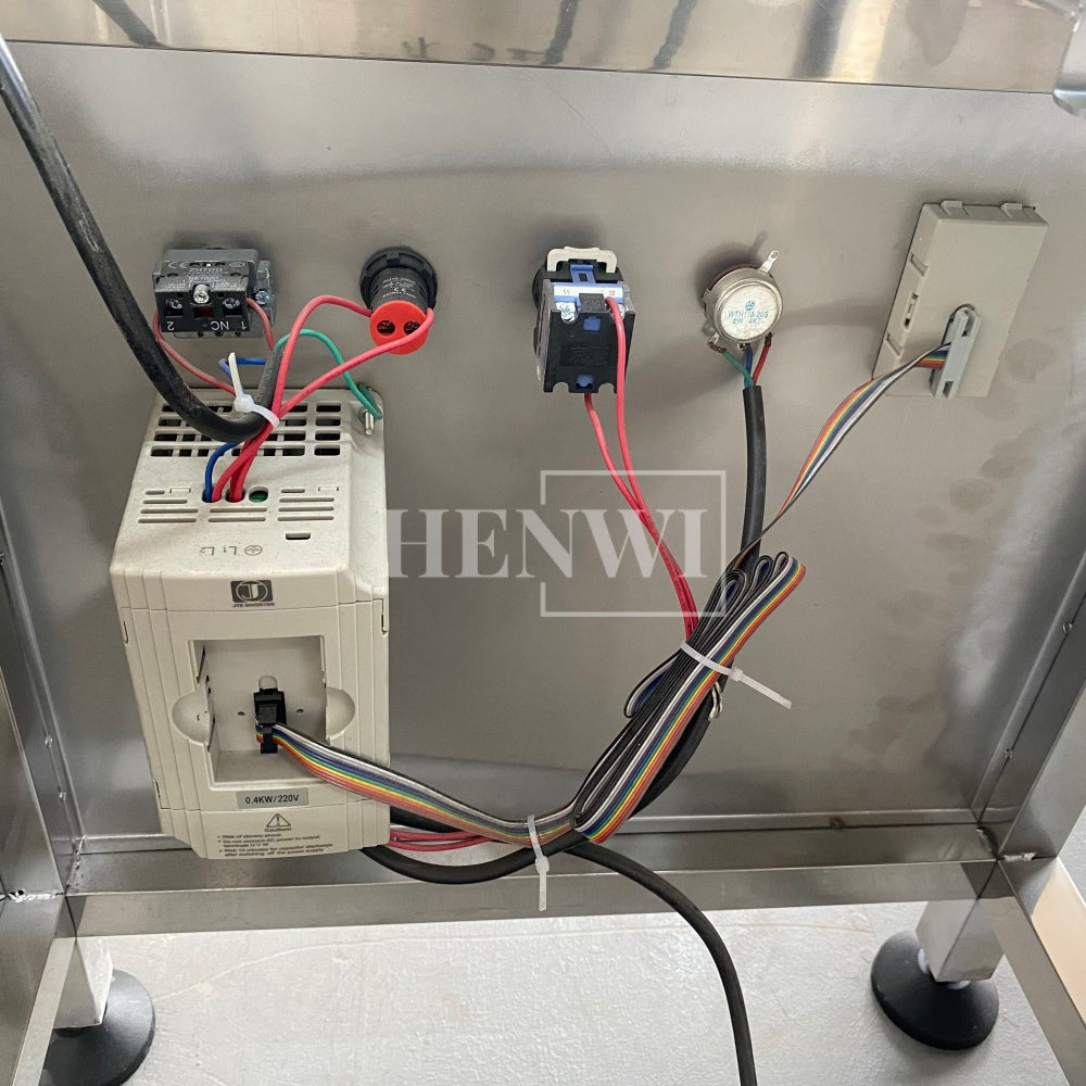 Henwi HWAM-5 Meters PVC Belt Conveyor Operation Table SUS Operating Desk Conveying Equipment