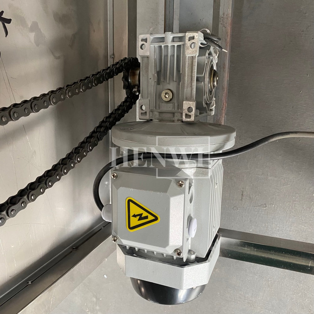 Henwi HWAM-5 Meters PVC Belt Conveyor Operation Table SUS Operating Desk Conveying Equipment