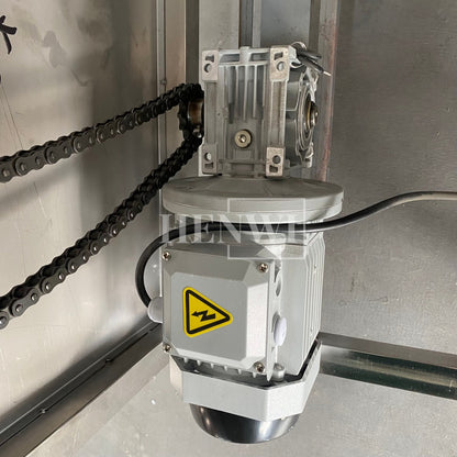 Henwi HWAM-5 Meters PVC Belt Conveyor Operation Table SUS Operating Desk Conveying Equipment