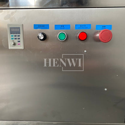 Henwi HWAM-5 Meters PVC Belt Conveyor Operation Table SUS Operating Desk Conveying Equipment