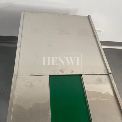 Henwi HWAM-5 Meters PVC Belt Conveyor Operation Table SUS Operating Desk Conveying Equipment