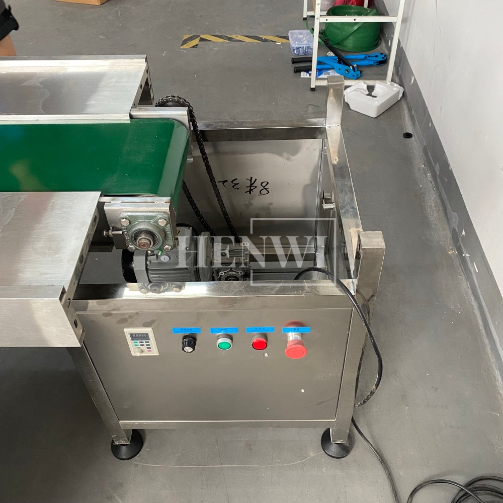 Henwi HWAM-5 Meters PVC Belt Conveyor Operation Table SUS Operating Desk Conveying Equipment