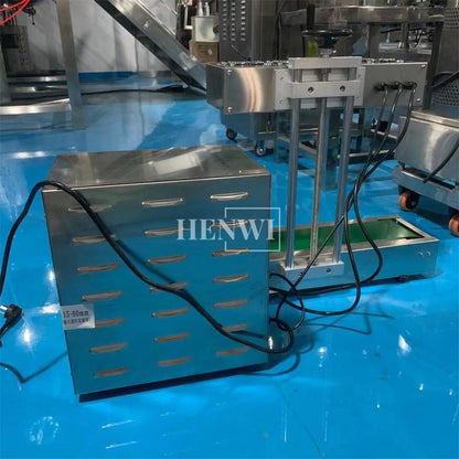 Henwi HWAM-Desktop Air Cooling Induction Sealer Continuous Aluminum Foil Electromagnetic Induction Sealing Machine For Plastic Glass Bottle Jar