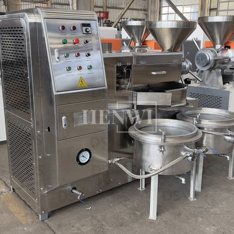 Henwi HWAM-Oil Juicing Expelling Machine Screw-Type Oil Expeller Oil Press Mill Oil Colloid Mill Oil Pressing Machine For Peanut Sesame Rapeseed