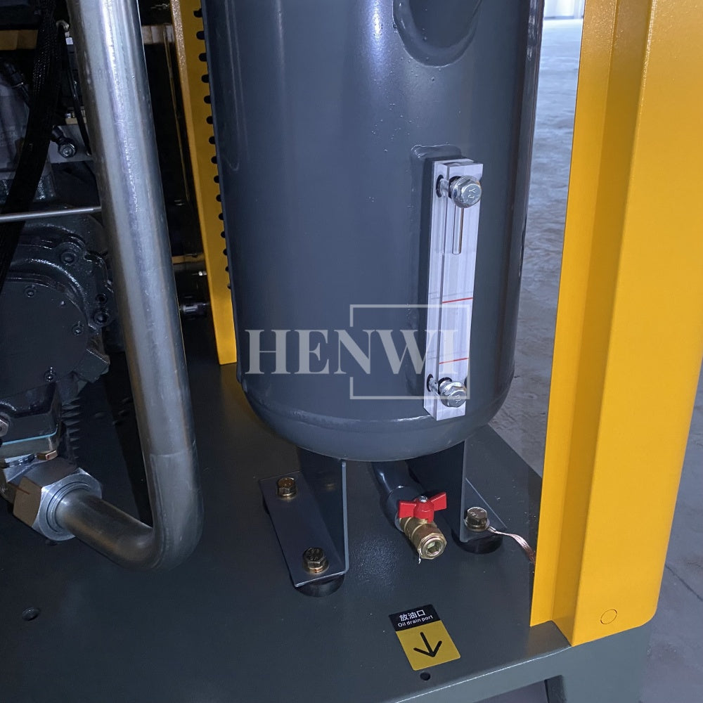 Henwi HWAM-7.5-15KW Rotary Screw Air Compressors Permanent Magnet Screw Variable Frequency Air Compressor