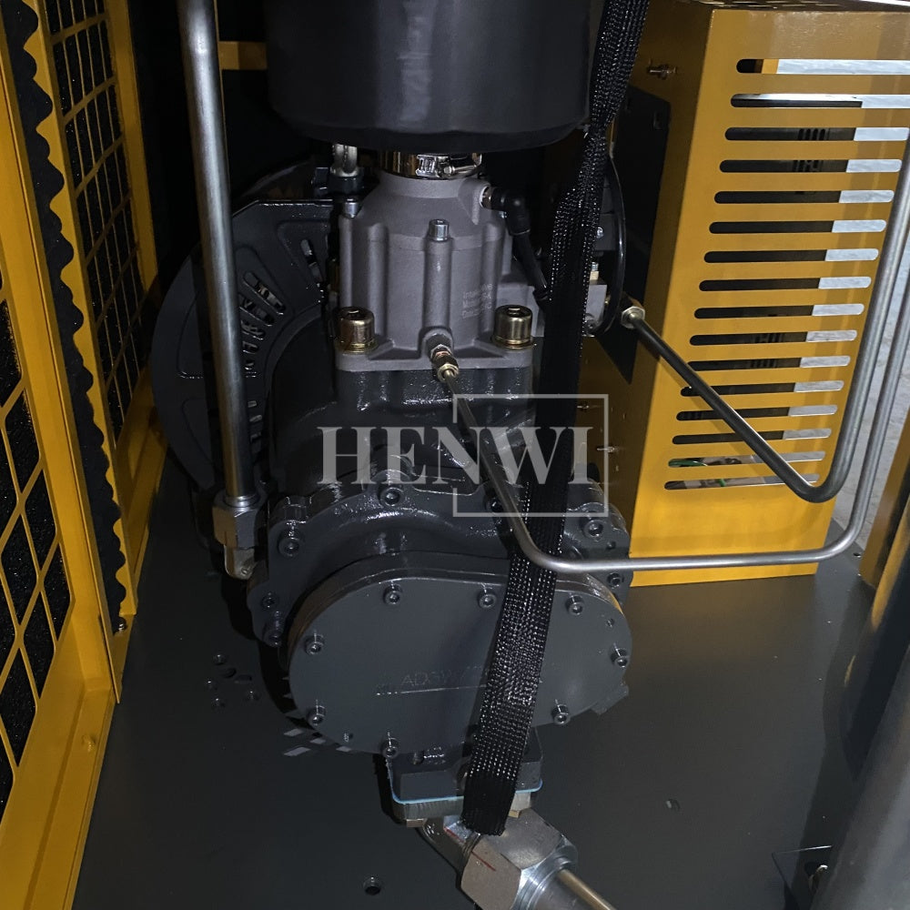 Henwi HWAM-7.5-15KW Rotary Screw Air Compressors Permanent Magnet Screw Variable Frequency Air Compressor