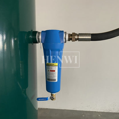 Henwi HWAM-7.5-15KW Rotary Screw Air Compressors Permanent Magnet Screw Variable Frequency Air Compressor