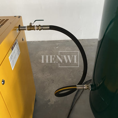 Henwi HWAM-7.5-15KW Rotary Screw Air Compressors Permanent Magnet Screw Variable Frequency Air Compressor