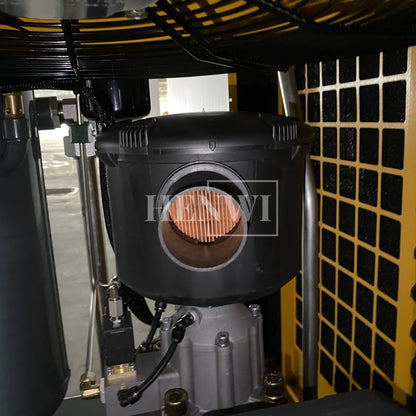 Henwi HWAM-7.5-15KW Rotary Screw Air Compressors Permanent Magnet Screw Variable Frequency Air Compressor