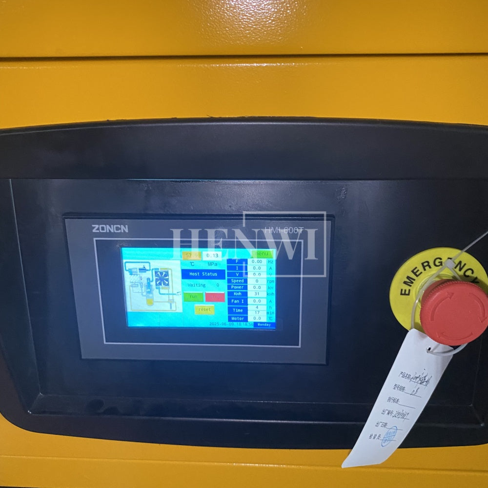 Henwi HWAM-7.5-15KW Rotary Screw Air Compressors Permanent Magnet Screw Variable Frequency Air Compressor