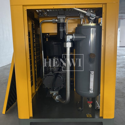 Henwi HWAM-7.5-15KW Rotary Screw Air Compressors Permanent Magnet Screw Variable Frequency Air Compressor