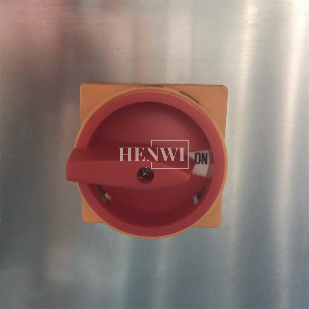 Henwi HWAM-Semi-Auto Air Type Bottle Rinser Washer Ionized Air Glass Jar Bottle Cleaning Machine Dust Remover Plastic Bottle Cleaning Machine