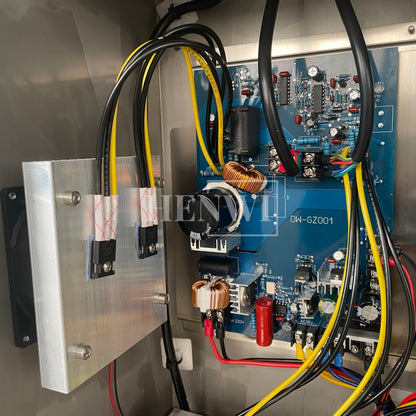 Henwi HWAM-Air Cooling Induction Sealer Aluminum Foil Electromagnetic Induction Sealing Machine For Plastic Glass Bottle Jar And Plastic Cap