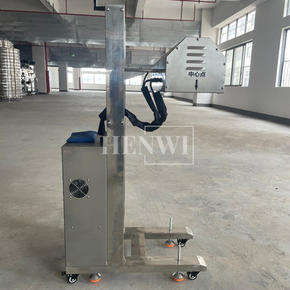 Henwi HWAM-Air Cooling Induction Sealer Aluminum Foil Electromagnetic Induction Sealing Machine For Plastic Glass Bottle Jar And Plastic Cap