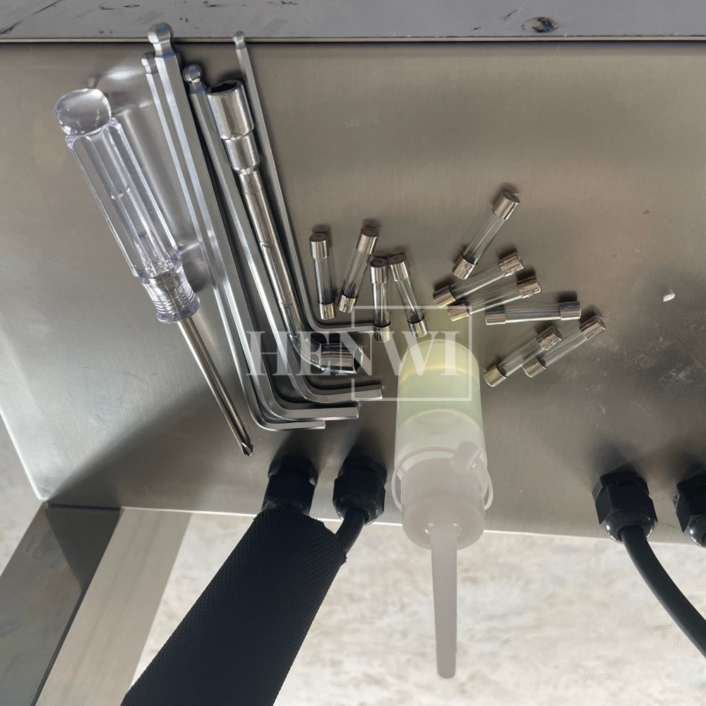 Henwi HWAM-Air Cooling Induction Sealer Aluminum Foil Electromagnetic Induction Sealing Machine For Plastic Glass Bottle Jar And Plastic Cap