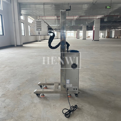 Henwi HWAM-Air Cooling Induction Sealer Aluminum Foil Electromagnetic Induction Sealing Machine For Plastic Glass Bottle Jar And Plastic Cap