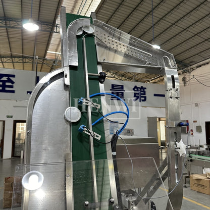 Henwi HWCM-GTC Glass Bottle Tinplate Cap Sealing Machine Bottle Screwing Capping Sealing Machine Cover Sealer