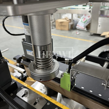 Henwi HWCM-GTC Glass Bottle Tinplate Cap Sealing Machine Bottle Screwing Capping Sealing Machine Cover Sealer