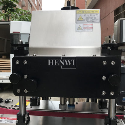 Henwi HWCM-W4 Automatic 4 Wheels Capper Bottle Screwing Capping Sealing Machine Cover Sealer