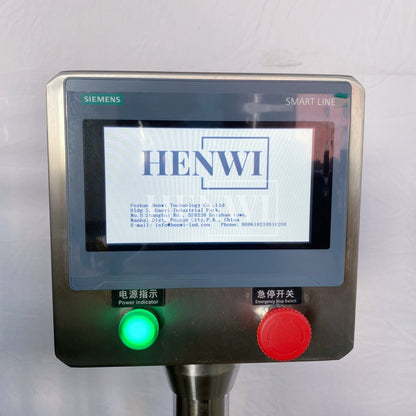 Henwi HWCM-W4 Automatic 1 Station 4 Wheels Capper Bottle Screwing Capping Sealing Machine Cover Sealer